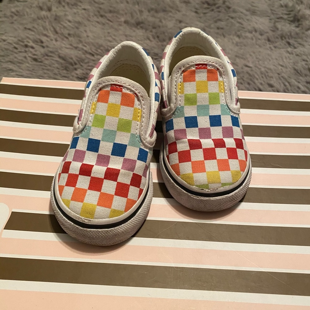 Checkered Toddler Vans